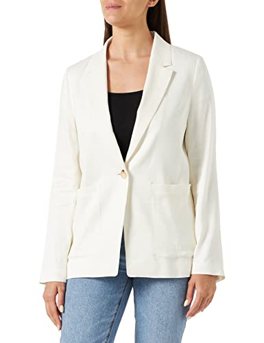 s.Oliver BLACK LABEL Women's 2131361 Blazer, Creme 0200, 36 von s.Oliver BLACK LABEL