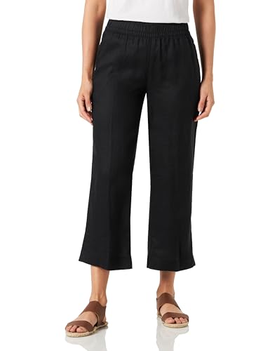 s.Oliver BLACK LABEL Women's 2134968 Hose lang, Wide Leg, schwarz 9999, 36 von s.Oliver BLACK LABEL