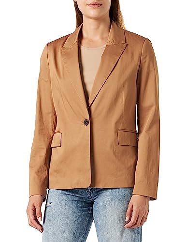 s.Oliver BLACK LABEL Women's Blazer, Brown, 44 von s.Oliver BLACK LABEL