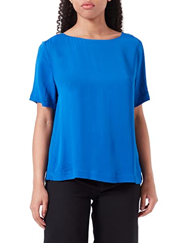 s.Oliver BLACK LABEL Women's Bluse, Kurzarm, blau 5533, 38 von s.Oliver BLACK LABEL