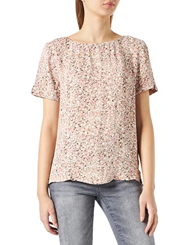 s.Oliver BLACK LABEL Women's Bluse Kurzarm Regular Fit Blouse, Rosa, 40 von s.Oliver BLACK LABEL