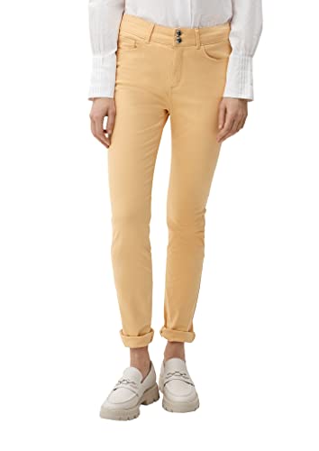 s.Oliver BLACK LABEL Women's Jeans-Hose, Izabell Skinny Fit, Yellow, 36/30 von s.Oliver BLACK LABEL