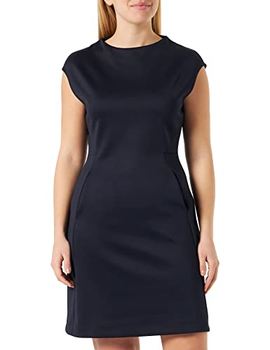 s.Oliver Women's Kleid kurz, Blue, 38 von s.Oliver BLACK LABEL