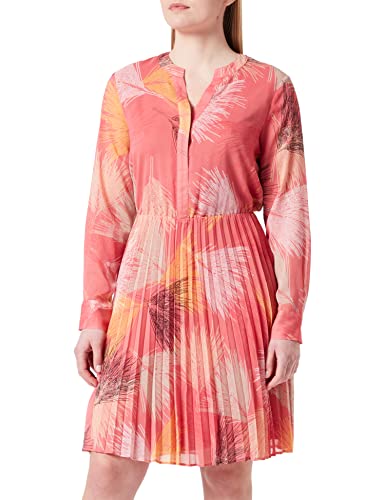 s.Oliver BLACK LABEL Women's Kleid kurz, Plissee, ORANGE, 36 von s.Oliver BLACK LABEL