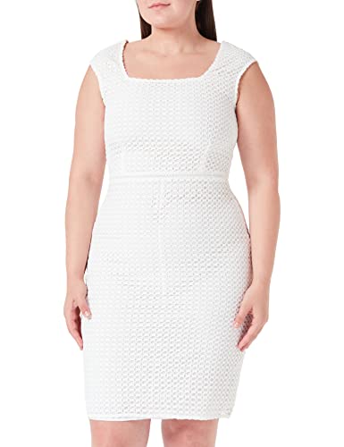 s.Oliver BLACK LABEL Women's Kleid kurz, Spitze, White, 36 von s.Oliver BLACK LABEL