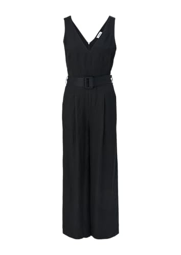 s.Oliver BLACK LABEL Eleganter Overall aus Leinenmix schwarz 38 von s.Oliver BLACK LABEL