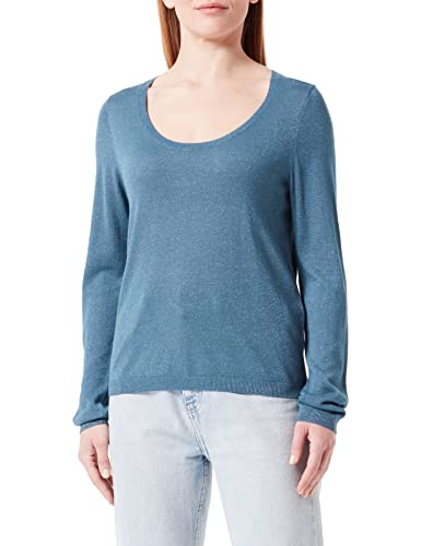 s.Oliver BLACK LABEL Women's Strickwaren Langarm, Blue Green, 38 von s.Oliver BLACK LABEL