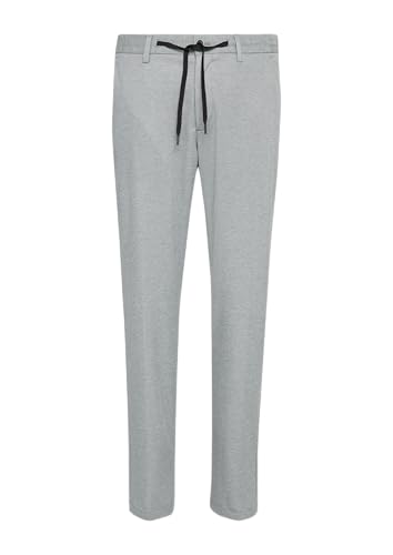 s.Oliver BLACK LABEL s.O Jogg: Anzughose aus zweifarbigem Piqué-Jersey grau 98 von s.Oliver BLACK LABEL