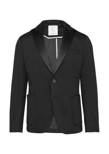 s.Oliver BLACK LABEL s.O Jogg: Smoking-Sakko aus Jersey schwarz 54 von s.Oliver BLACK LABEL