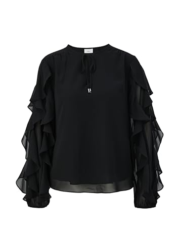 s.Oliver Black Label Bluse Langarm mit Rüschen von s.Oliver BLACK LABEL