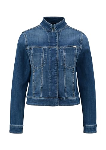 s.Oliver Black Label Damen 2140541 Jeansjacke mit Stehkragen, 57Z5, 34 von s.Oliver BLACK LABEL