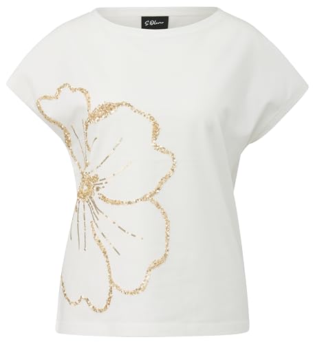 s.Oliver Black Label Damen 2168570 T-Shirt, 02D5, 36 von s.Oliver BLACK LABEL