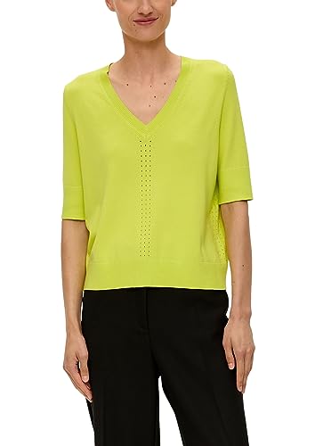 s.Oliver Black Label Damen Strickpullover Yellow 34 von s.Oliver BLACK LABEL