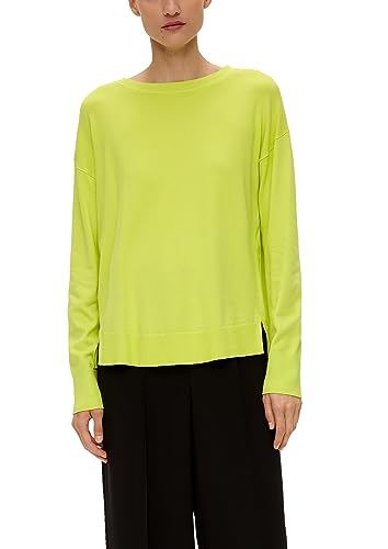 s.Oliver Black Label Damen Strickpullover Yellow 38 von s.Oliver BLACK LABEL