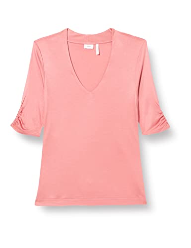 s.Oliver Women's 10.2.20.12.130.2122738 T-Shirt, pink 4330, 32 von s.Oliver BLACK LABEL