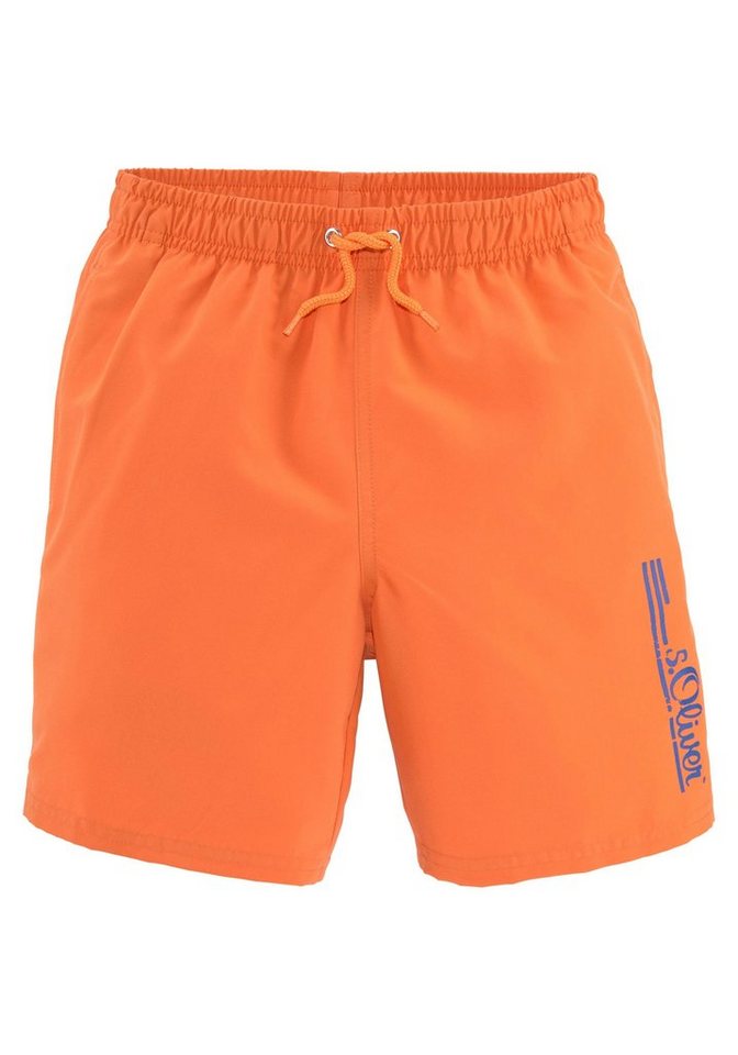 s.Oliver Badeshorts Philip Kids im schlichten Design von s.Oliver