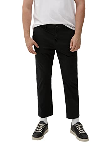 s.Oliver Big Size Herren 2124756 Hose Fit Detroit Relaxed fit, Schwarz, 38W / 34L EU von s.Oliver