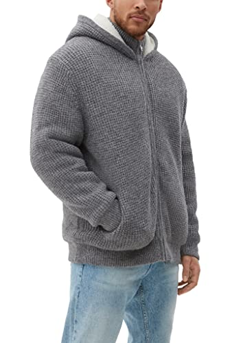 s.Oliver Big Size Men's 2124701 Pullover, Grau, 4XL von s.Oliver