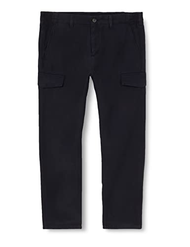 s.Oliver Big Size Men's Cargo Hose, Relaxed Fit, Blue, 38/36 von s.Oliver