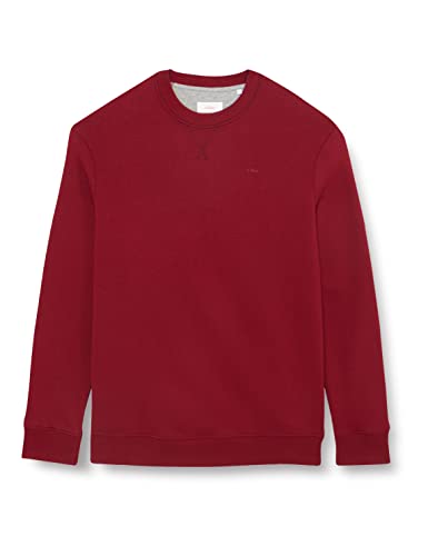 s.Oliver Big Size Men's 10.3.16.14.140.2124647 Sweatshirt Langarm, RED, XXL von s.Oliver