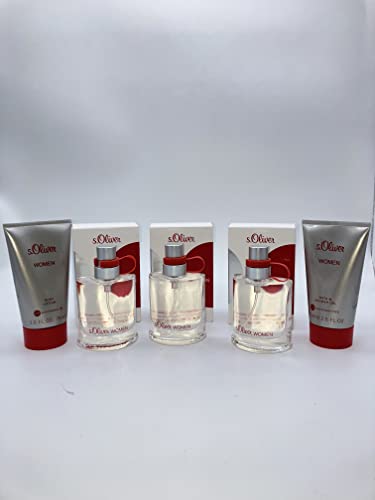 S.Oliver woman 3 x 50 ml Eau de Toilette + 75 ml Bodylotion + 75 ml Duschgel von s.Oliver Cosmetics