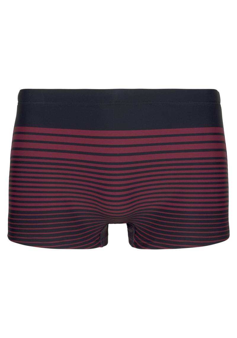 s.Oliver Boxer-Badehose black-bordea - Gr. - 5 von s.Oliver Dessous, Wäsche & Bademode