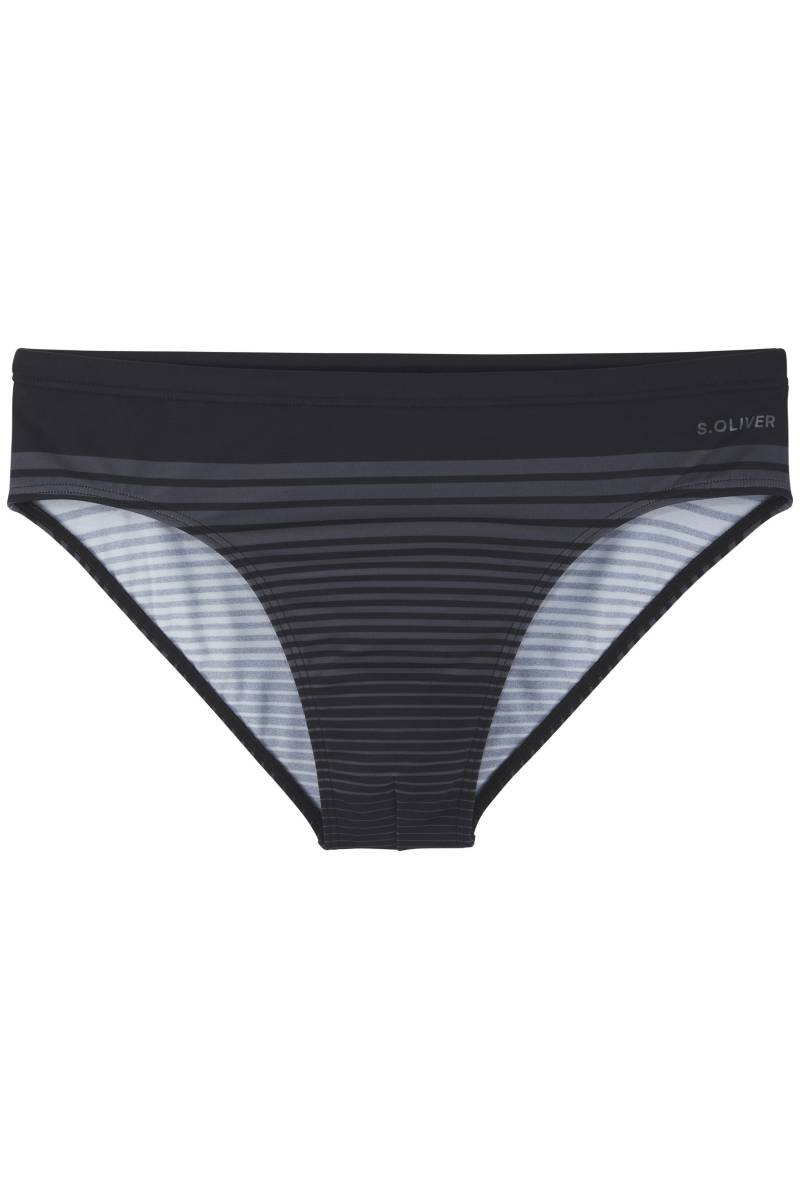 s.Oliver Herren Badehose knapp black-grey - Gr. - 7 von s.Oliver Dessous, Wäsche & Bademode