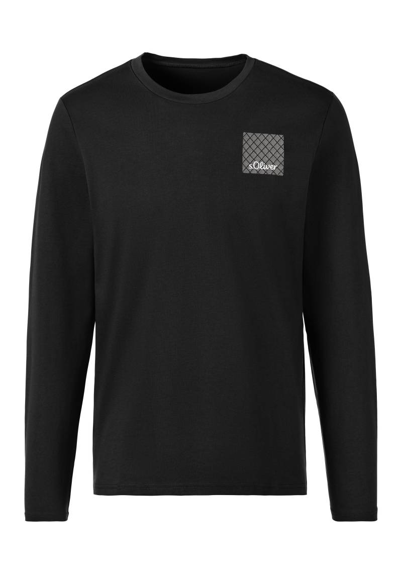 s.Oliver LM Langarmshirt black - Gr. - S von s.Oliver Dessous, Wäsche & Bademode