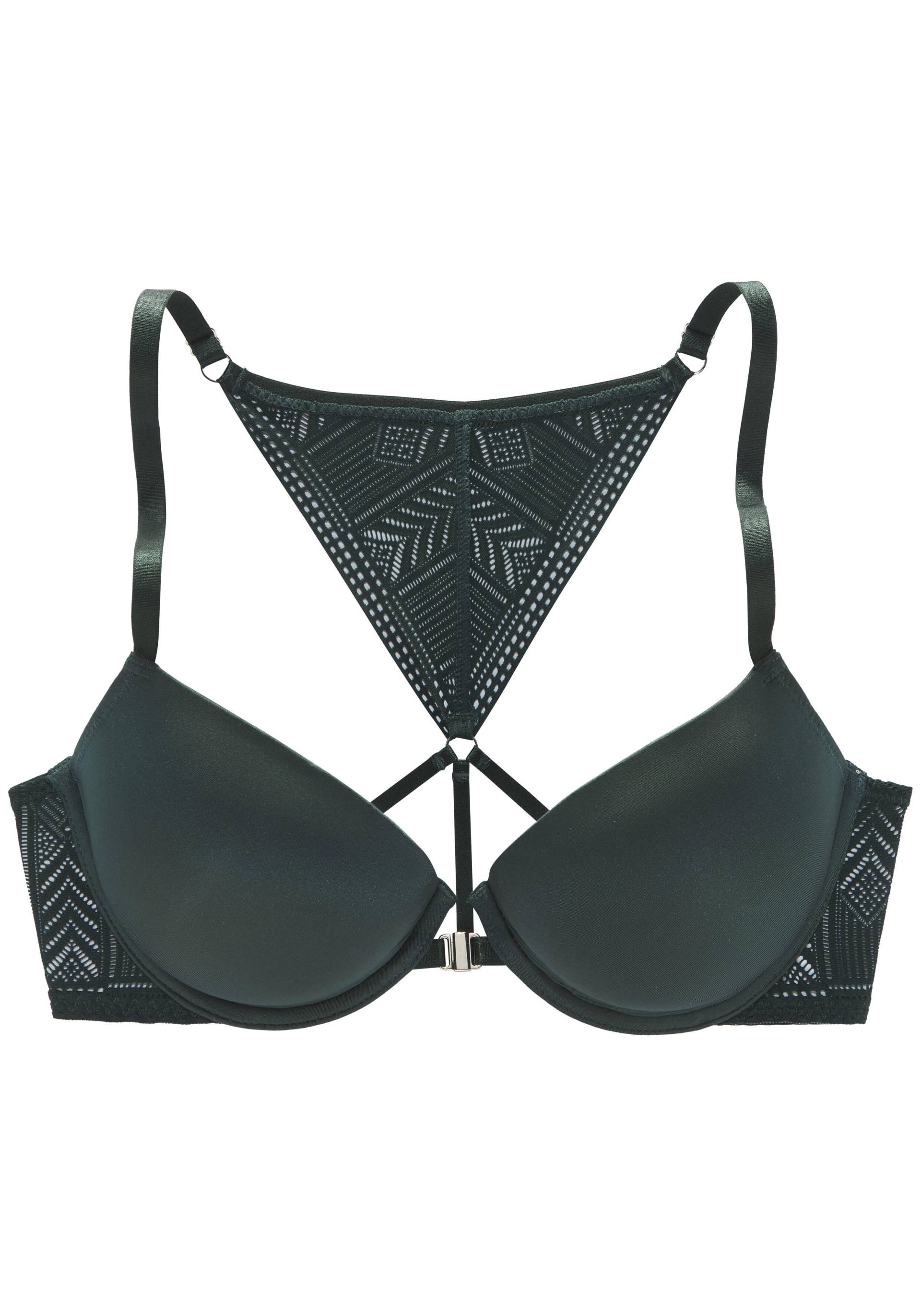 s.Oliver Push-Up BH pine green - Gr. - 70C von s.Oliver Dessous, Wäsche & Bademode