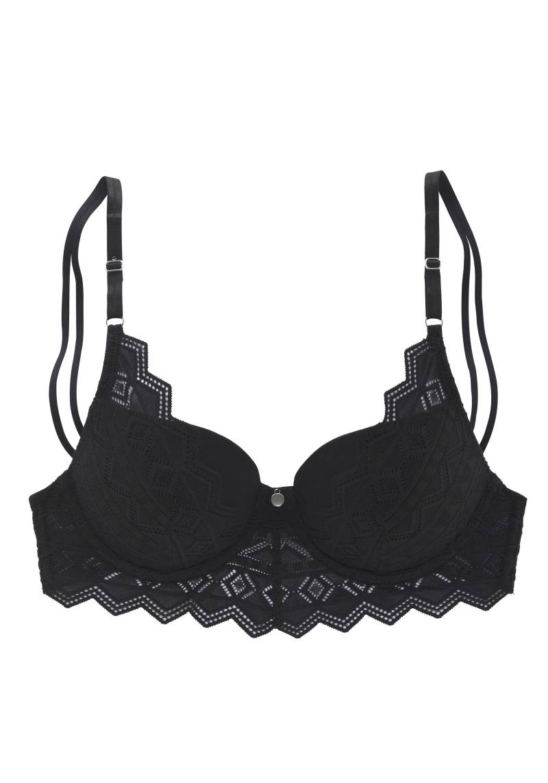 s.Oliver Push-up BH black - Gr. - 70B von s.Oliver Dessous, Wäsche & Bademode