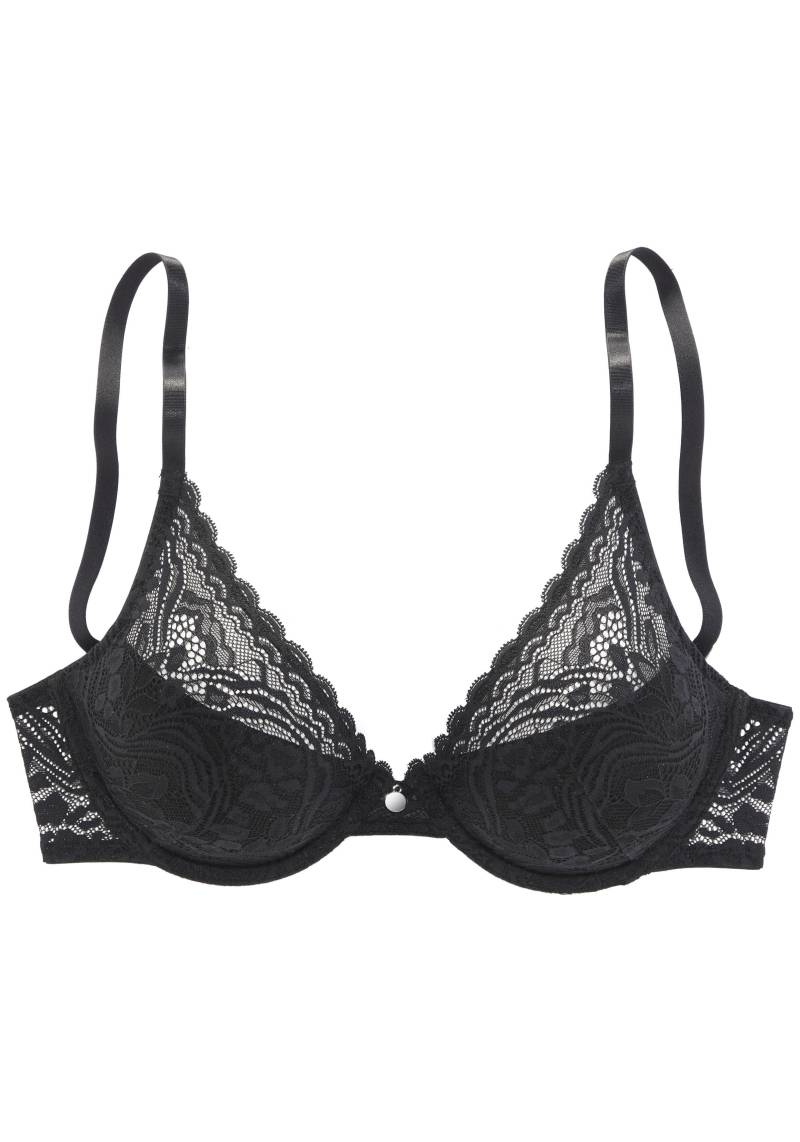 s.Oliver Push-up BH black - Gr. - 85A von s.Oliver Dessous, Wäsche & Bademode