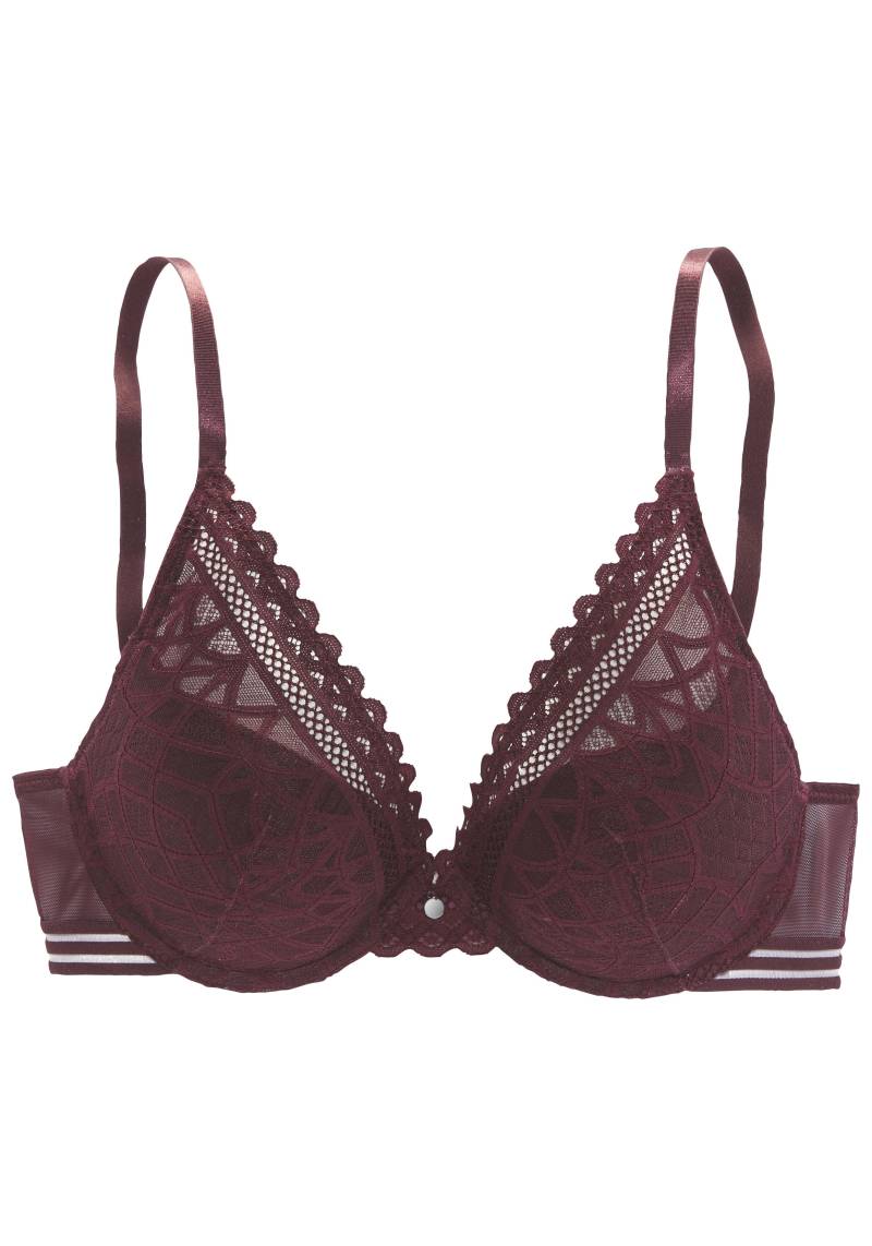 s.Oliver Push-up BH cassis - Gr. - 75B von s.Oliver Dessous, Wäsche & Bademode