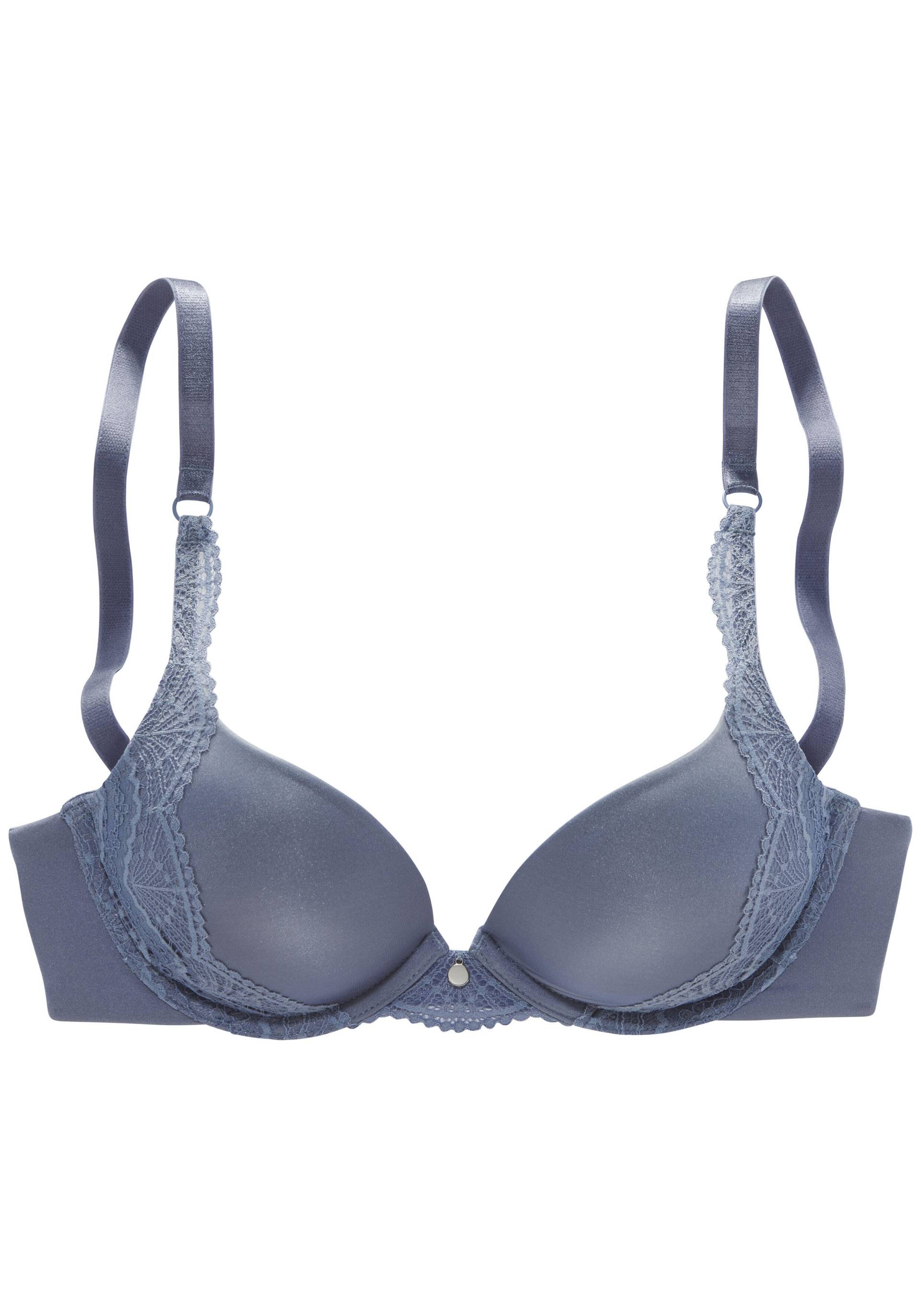 s.Oliver Push-up BH jeansblue - Gr. - 80B von s.Oliver Dessous, Wäsche & Bademode