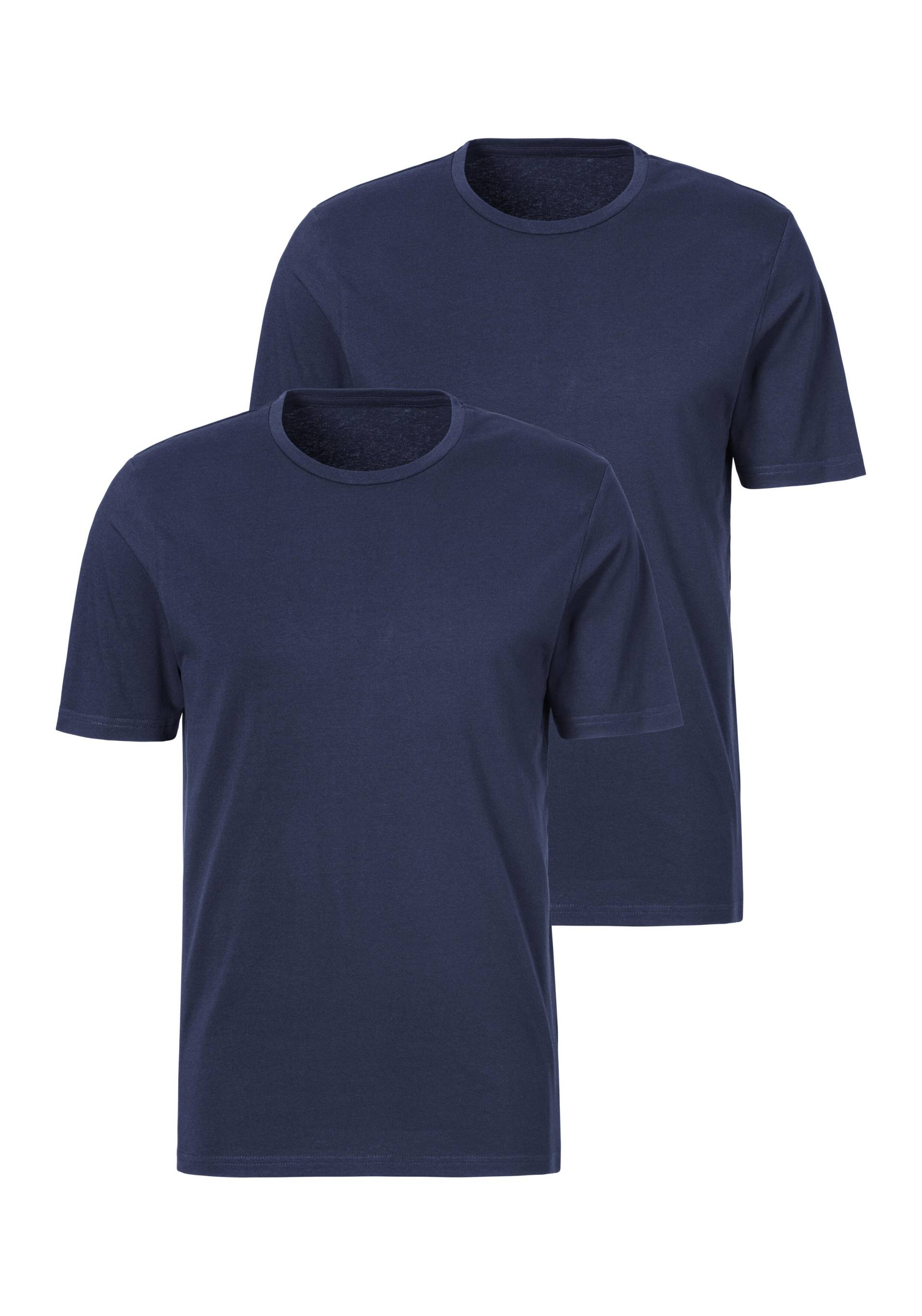 s.Oliver T-Shirt rund 2x navy - Gr. - L von s.Oliver Dessous, Wäsche & Bademode