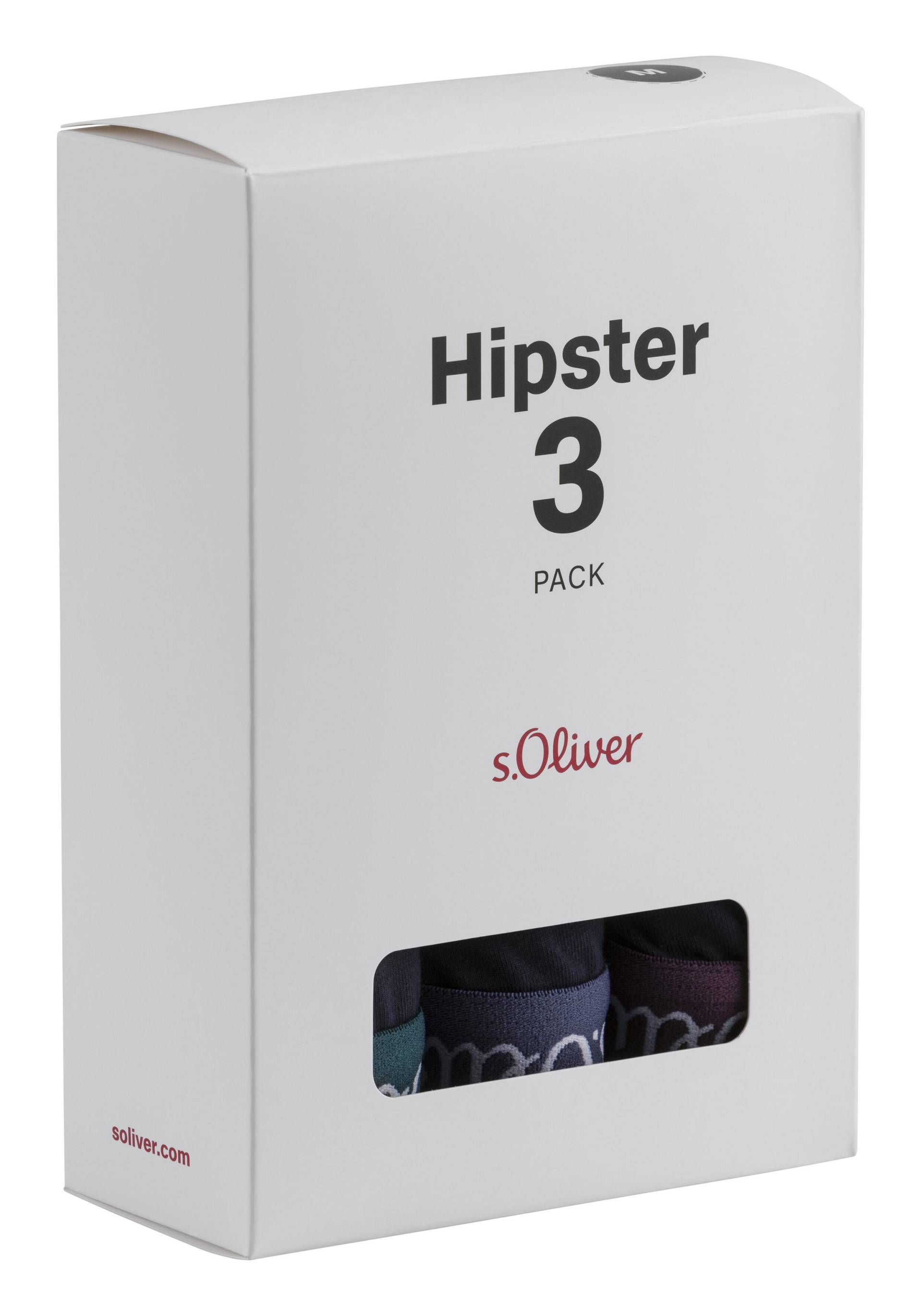 s.oliver s.O Hipster Basic 3x black - Gr. - S von s.Oliver Dessous, Wäsche & Bademode