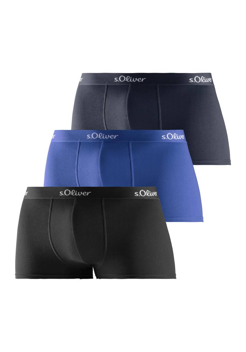 s.oliver s.O Hipster Basic 3x blue sorted - Gr. - S von s.Oliver Dessous, Wäsche & Bademode