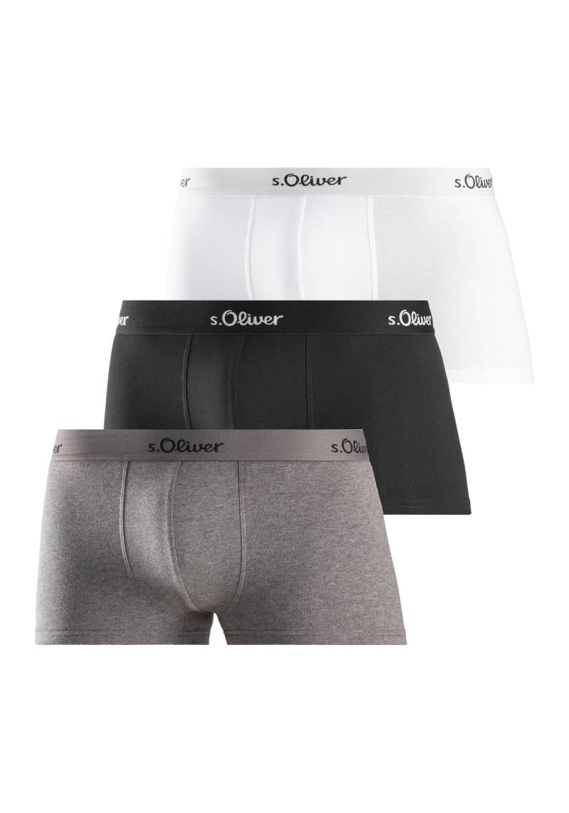 s.oliver s.O Hipster Basic 3x gre+bla+white - Gr. - M von s.Oliver Dessous, Wäsche & Bademode