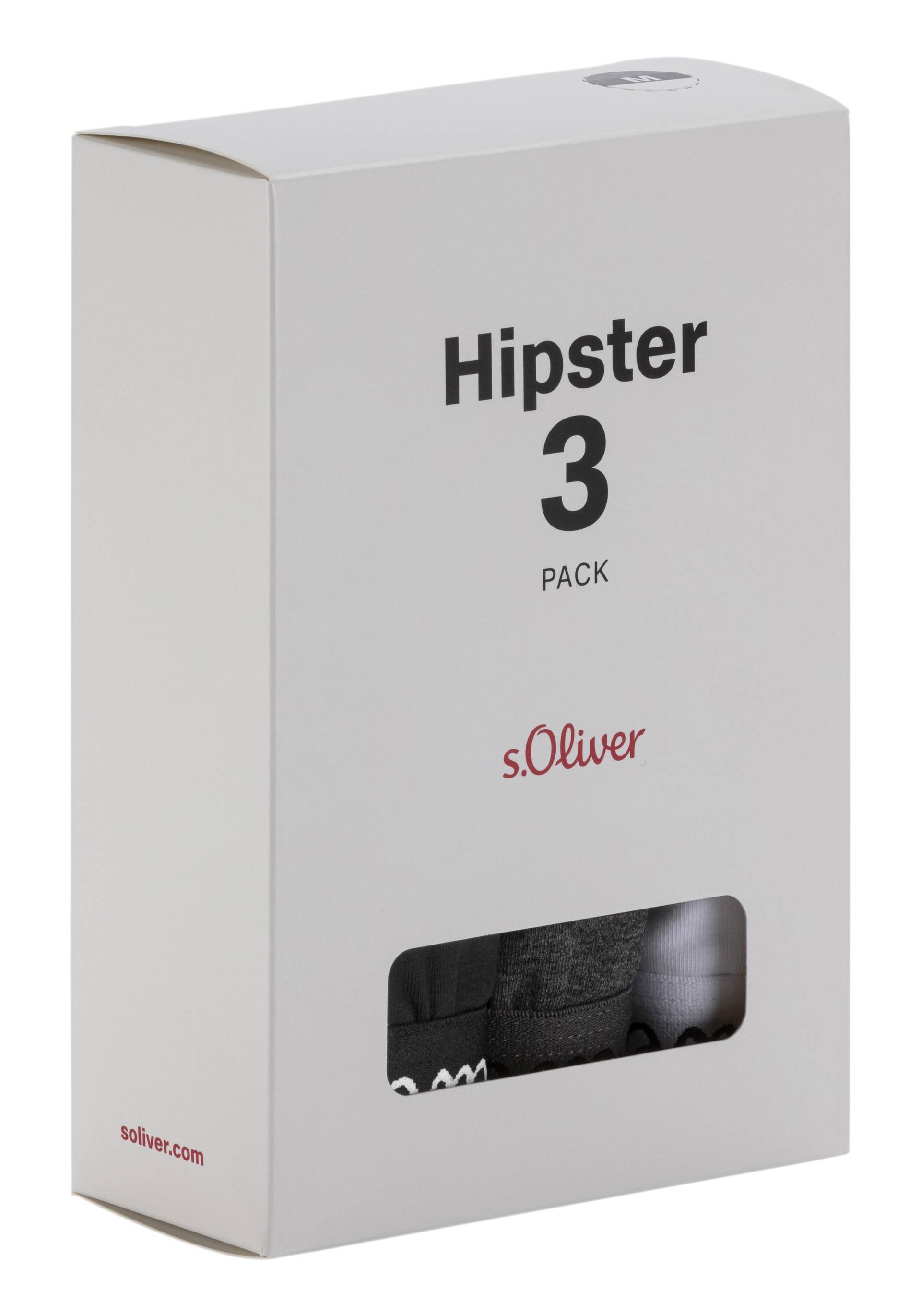 s.oliver s.O Hipster Basic 3x navy - Gr. - S von s.Oliver Dessous, Wäsche & Bademode