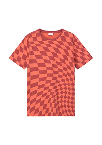 s.Oliver Junior Boy's 2130536 T-Shirt, Kurzarm, orange 23A4, 176 von s.Oliver Junior