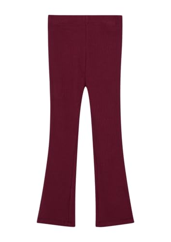 s.Oliver Gerippte Flared-Leggings Bordeaux 98 von s.Oliver