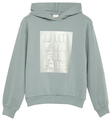s.Oliver Junior Hoodie mit Metallic Print s.Oliver Junior Hoodie mit Metallic Print von s.Oliver Junior