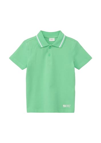 s.Oliver Junior Jungen 2143085 Poloshirt mit Kontrast Detail, 7017, 140 cm von s.Oliver Junior