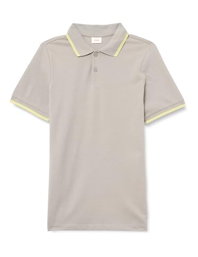 s.Oliver Junior Jungen 2143085 Poloshirt mit Kontrast Detail, 9114, 164 cm von s.Oliver Junior