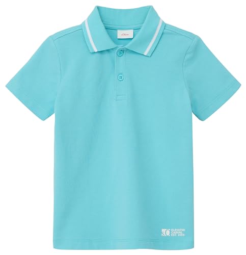 s.Oliver Junior Jungen 2143111 Poloshirt mit Kontrastdetail, 6141, 104/110 cm von s.Oliver Junior