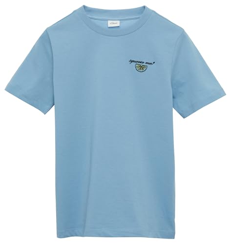 s.Oliver Junior Jungen 2164552 T-Shirt, blau, 146-152 s.Oliver Junior Jungen 2164552 T-Shirt, blau, 146-152 von s.Oliver Junior