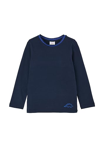 s.Oliver Junior Jungen T-Shirt Langarm Blue 128 von s.Oliver Junior