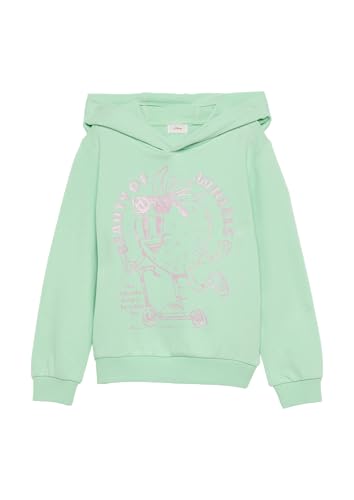 s.Oliver Junior Kapuzen-Sweatshirt mit Frontprint von s.Oliver Junior