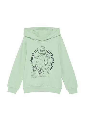 s.Oliver Junior Kapuzen-Sweatshirt mit Frontprint von s.Oliver Junior