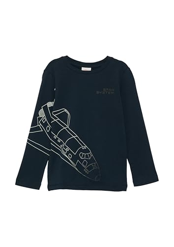 s.Oliver Junior Langarmshirt mit Frontprint von s.Oliver Junior