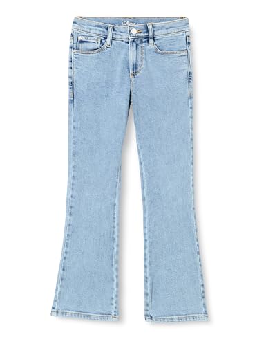 s.Oliver Junior Mädchen 2140947 Jeans Flared Leg, Regular Fit, blau 53Z2, 140/REG von s.Oliver Junior